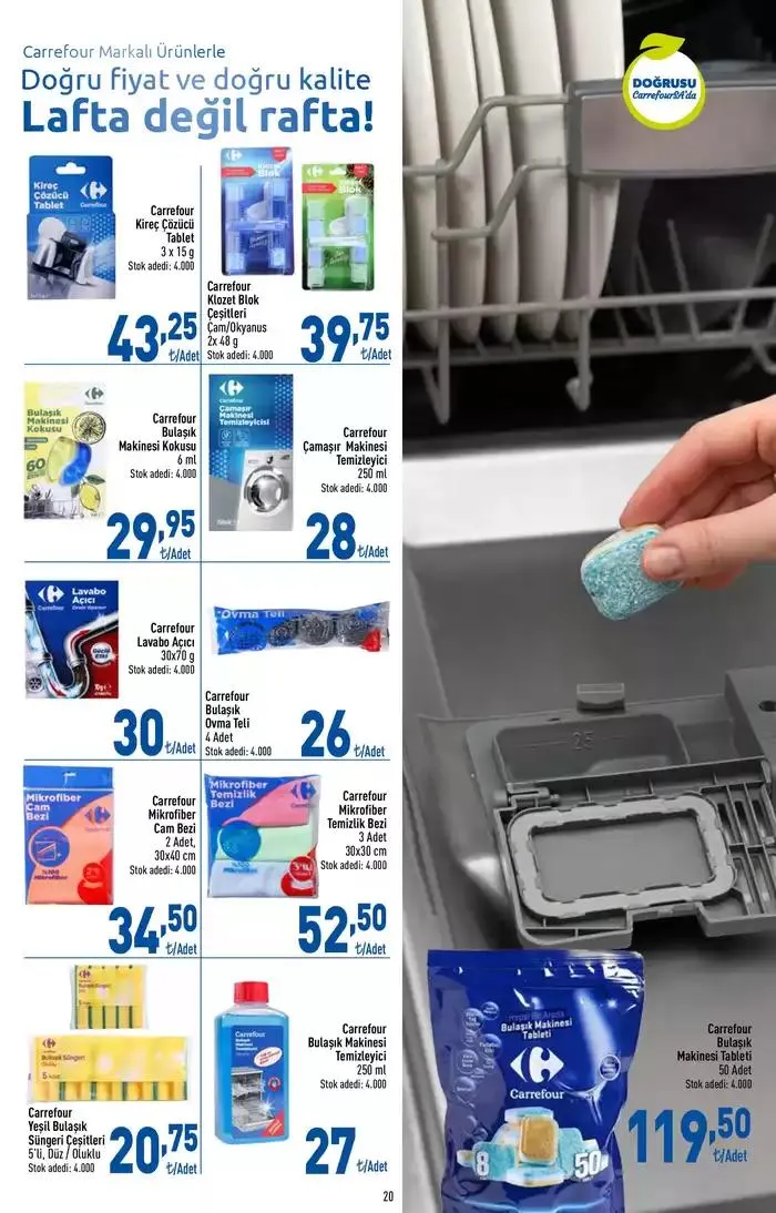 Katalog Kataloglar CarrefourSA 3 Ocak - 15 Ocak 2025 - aktüel Sayfa 20