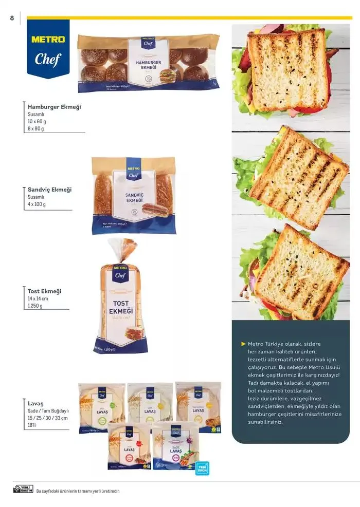 Katalog Metro Markalı Profesyonel Çözümler 7 Şubat - 31 Aralık 2025 - aktüel Sayfa 8