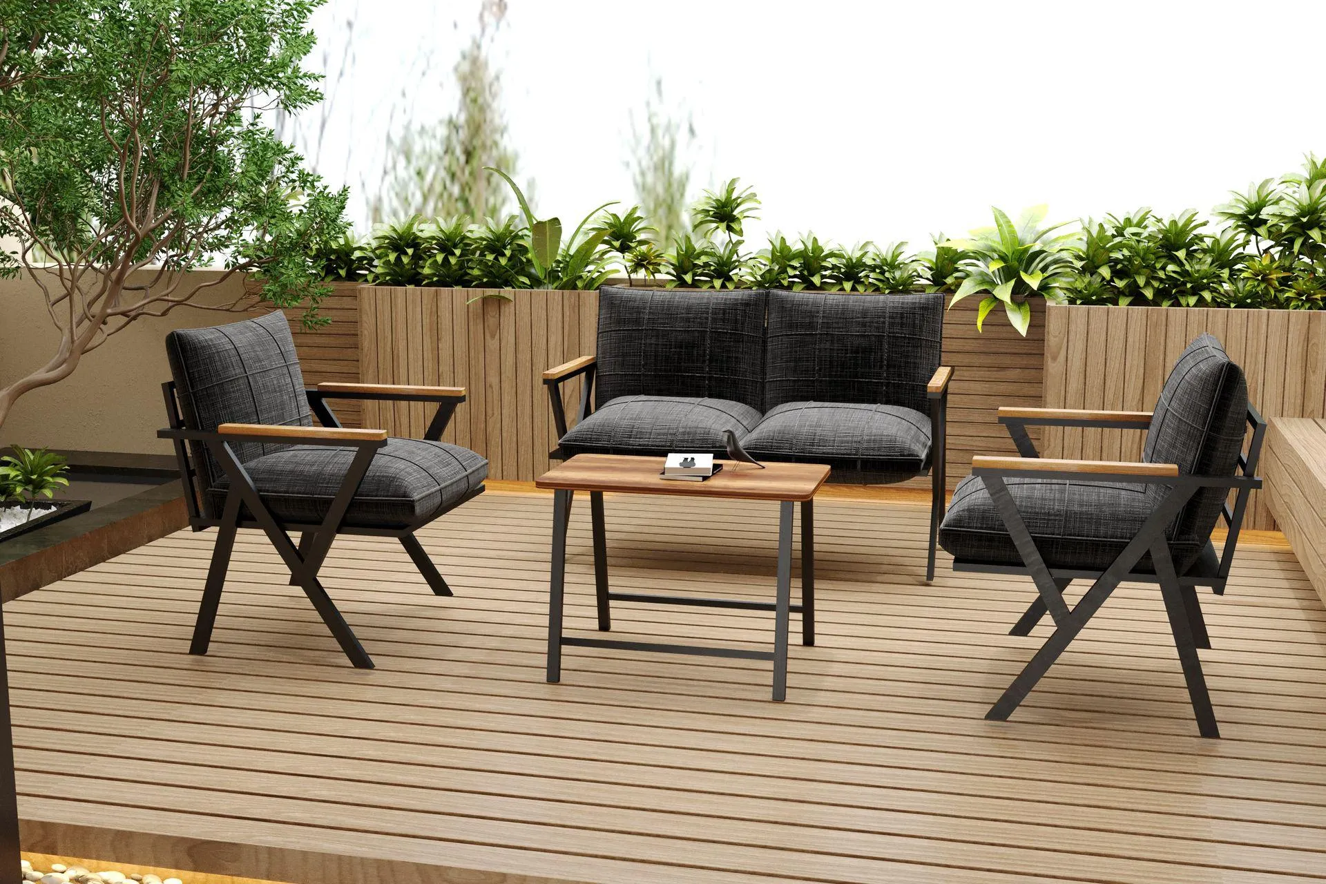 DİAMOND BAHÇE TAKIMI, GRİ (LM2-114)