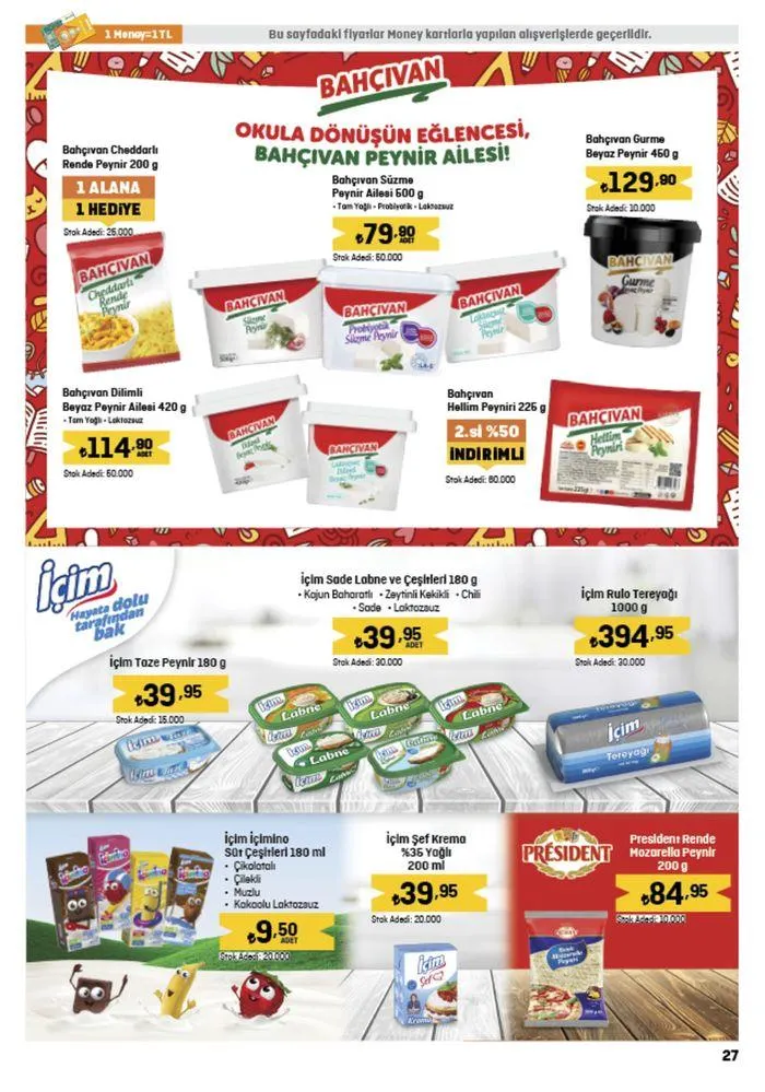 Katalog Migros katalog 29 Ağustos - 11 Eylül 2024 - aktüel Sayfa 27