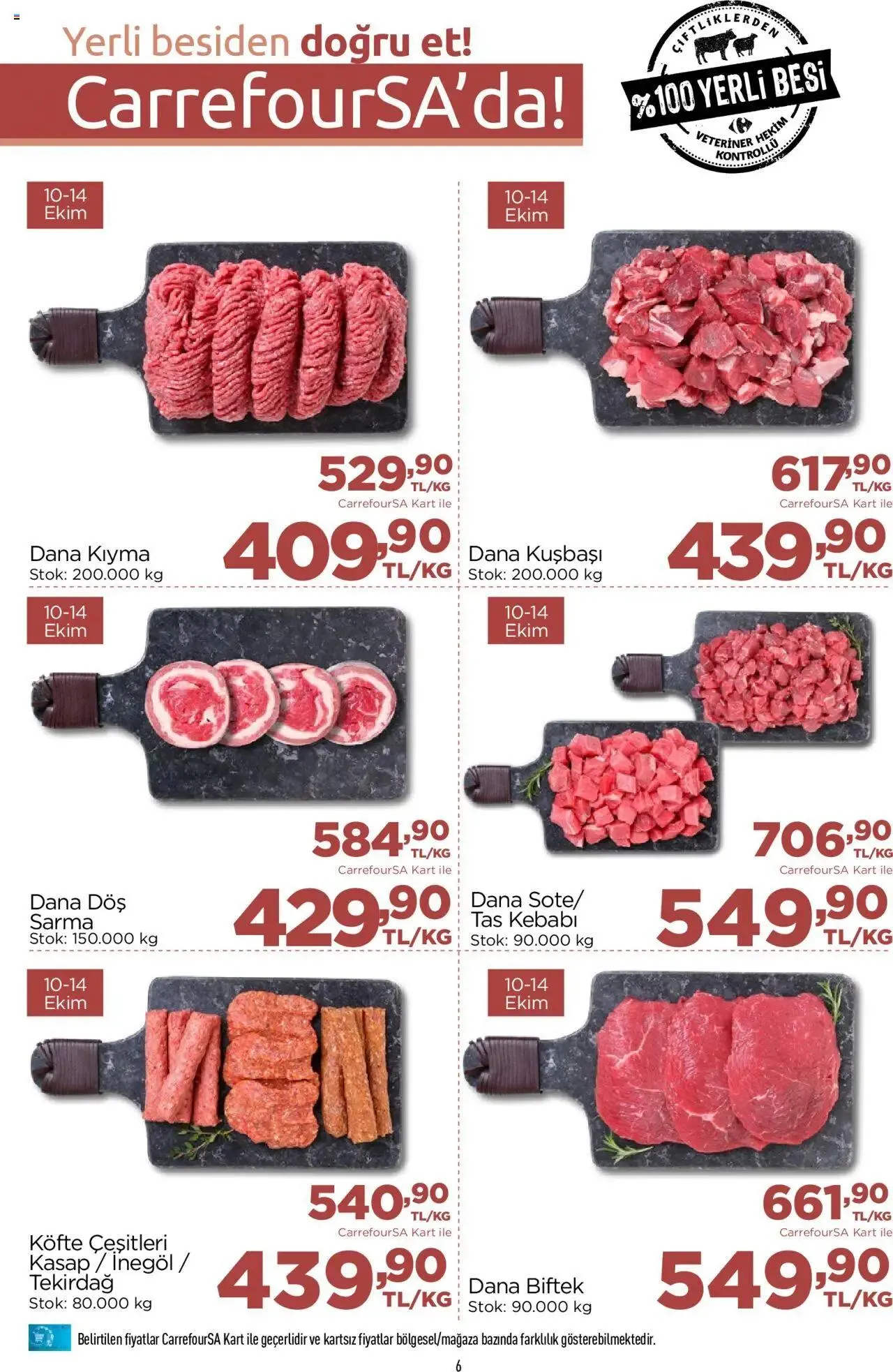 Katalog CarrefourSA Katalog 10 Ekim - 23 Ekim 2024 - aktüel Sayfa 6