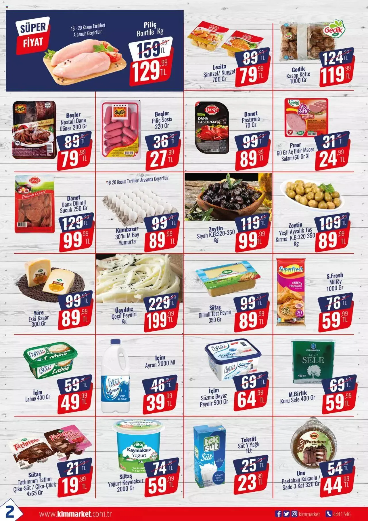 Katalog Kim Market - Marmara Kasim firsatlari 16 Kasım - 29 Kasım 2023 - aktüel Sayfa 2