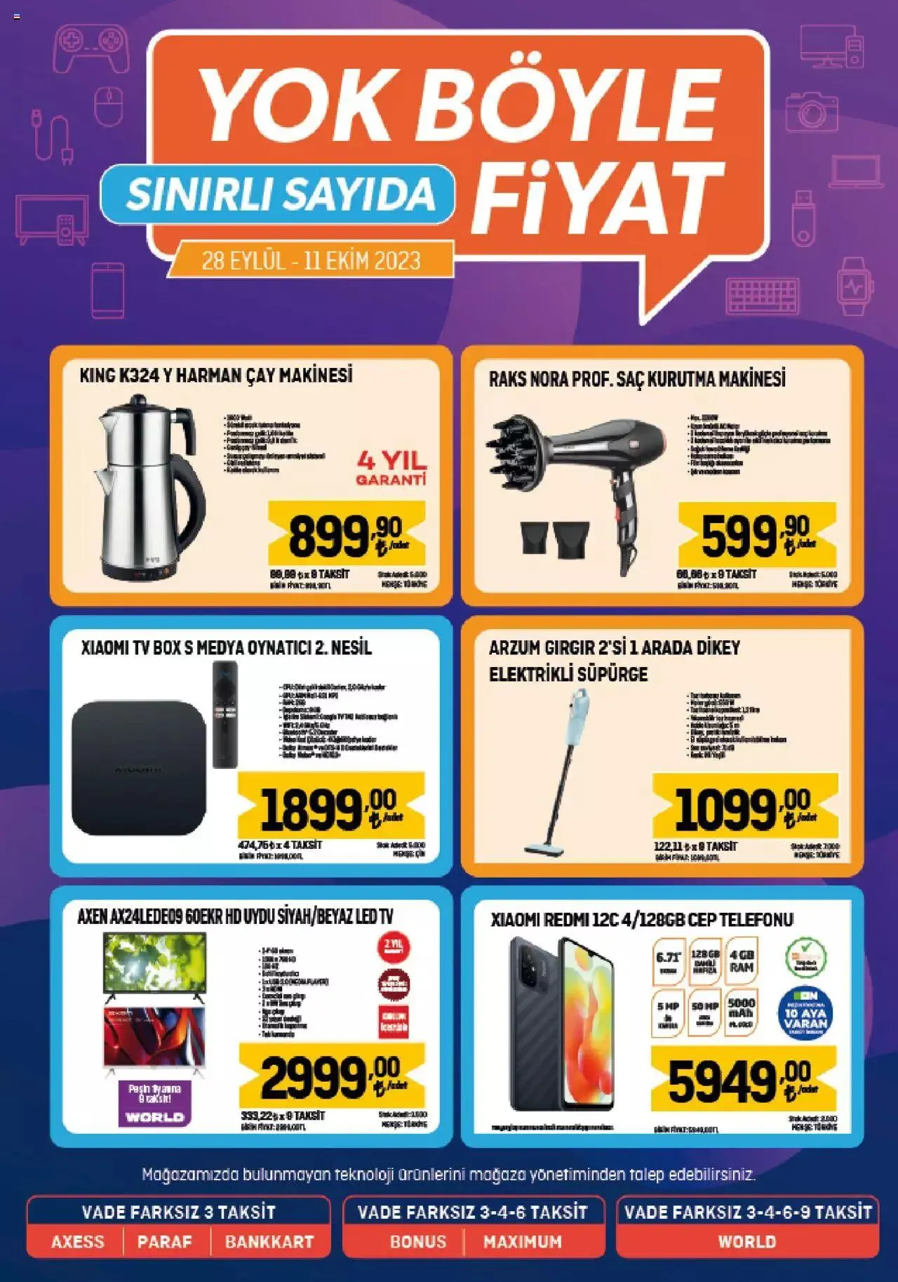 Katalog Migros Katalog - 5M Migroskop 28 Eylül - 11 Ekim 2023 - aktüel Sayfa 110