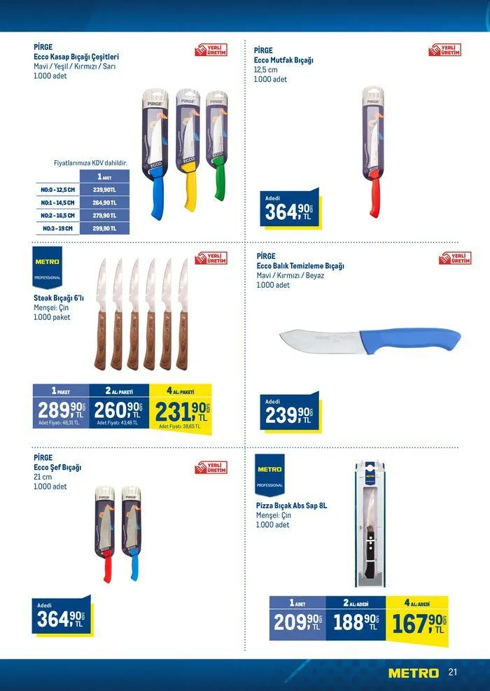 Katalog Horeca Sezona Hazırlık 15 Ağustos - 22 Ağustos 2024 - aktüel Sayfa 21