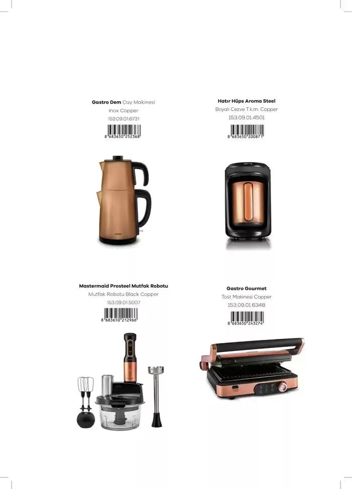 Katalog Küçük Ev Aletleri İlkbahar 30 Ekim - 31 Aralık 2024 - aktüel Sayfa 147