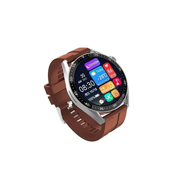 Winex 3 Pro Kahverengi Akıllı Saat