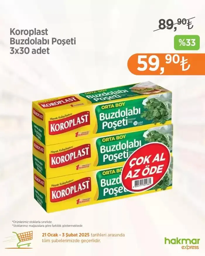 Katalog Hakmar Express katalog 22 Ocak - 5 Şubat 2025 - aktüel Sayfa 5