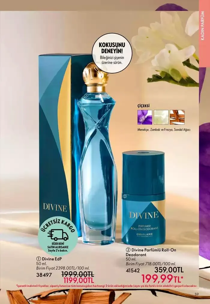 Katalog Oriflame katalog 1 Şubat - 15 Şubat 2025 - aktüel Sayfa 59