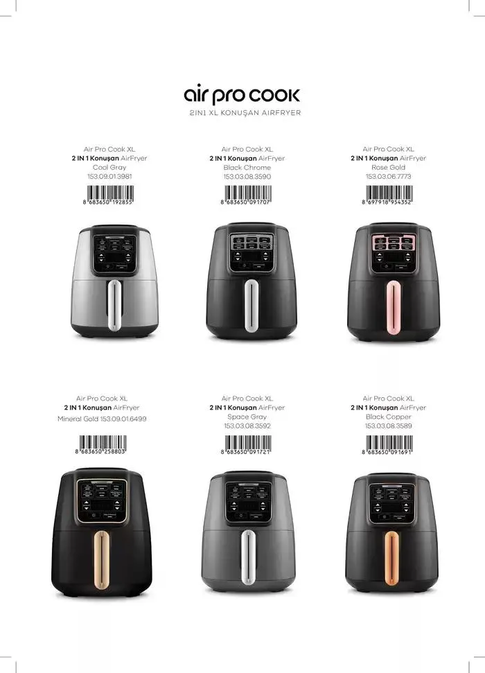 Katalog Küçük Ev Aletleri İlkbahar 30 Ekim - 31 Aralık 2024 - aktüel Sayfa 23