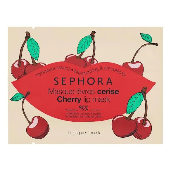 Cherry lip mask