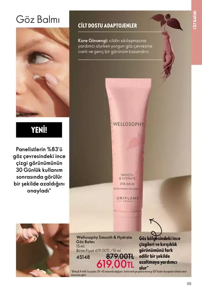 Katalog Oriflame katalog 1 Şubat - 15 Şubat 2025 - aktüel Sayfa 101
