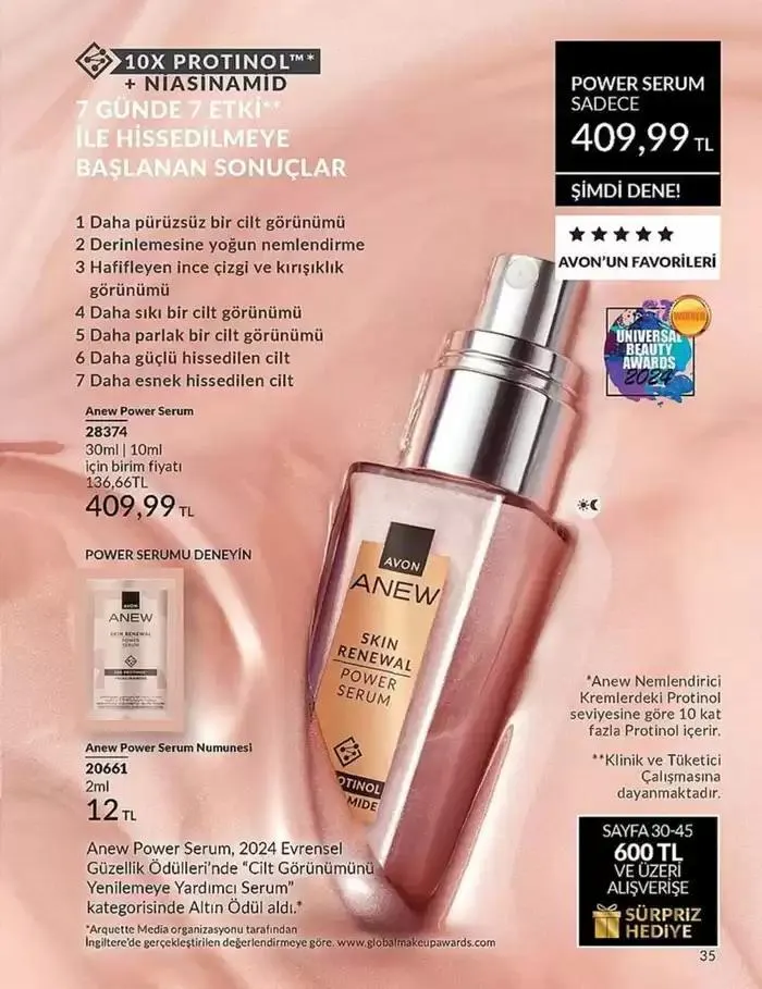 Katalog Ocak 2025 İndirim Kataloğu 7 Ocak - 31 Ocak 2025 - aktüel Sayfa 35