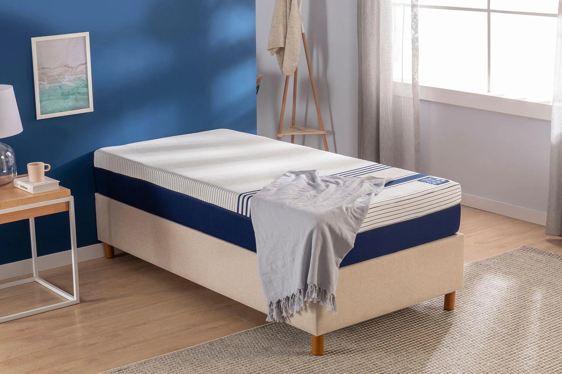 LUNA COMET MEMORY VİSCO TEK KİŞİLİK YATAK, 90X190 (PY3-2215) by Luna Bedding