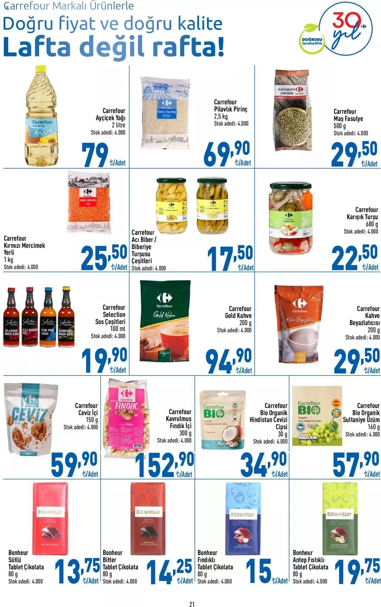 Katalog CarrefourSA Katalog 30 Kasım - 6 Aralık 2023 - aktüel Sayfa 21