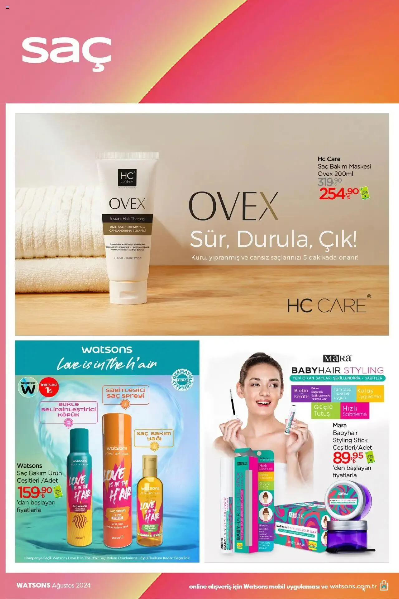 Katalog Watsons Katalog 8/2024 1 Ağustos - 1 Eylül 2024 - aktüel Sayfa 32