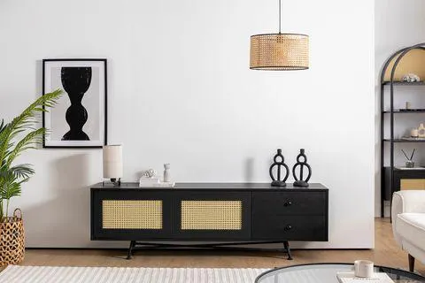 NALA TV ÜNİTESİ, SİYAH, 180 CM (BA3-1267)