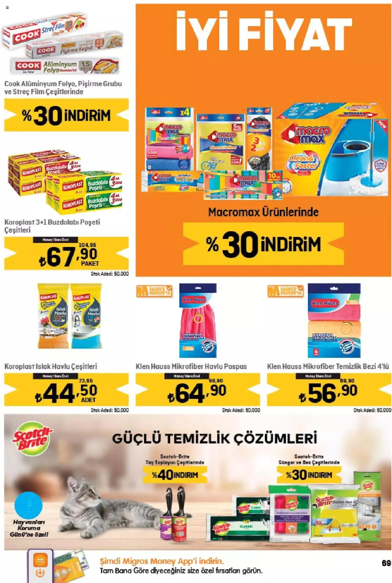 Katalog Migros Katalog - 5M Migroskop 28 Eylül - 11 Ekim 2023 - aktüel Sayfa 69