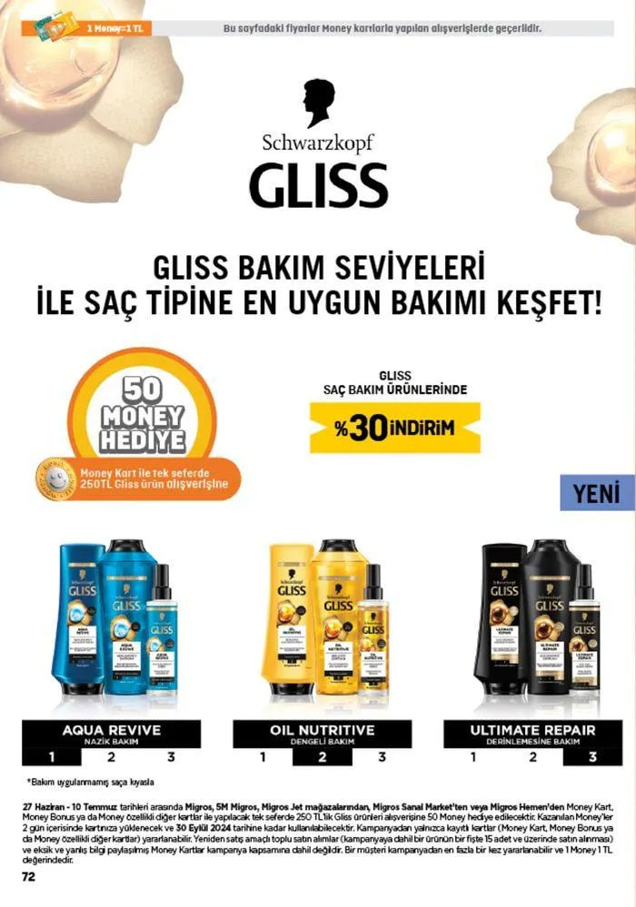 Katalog Migros katalog 27 Haziran - 11 Temmuz 2024 - aktüel Sayfa 72