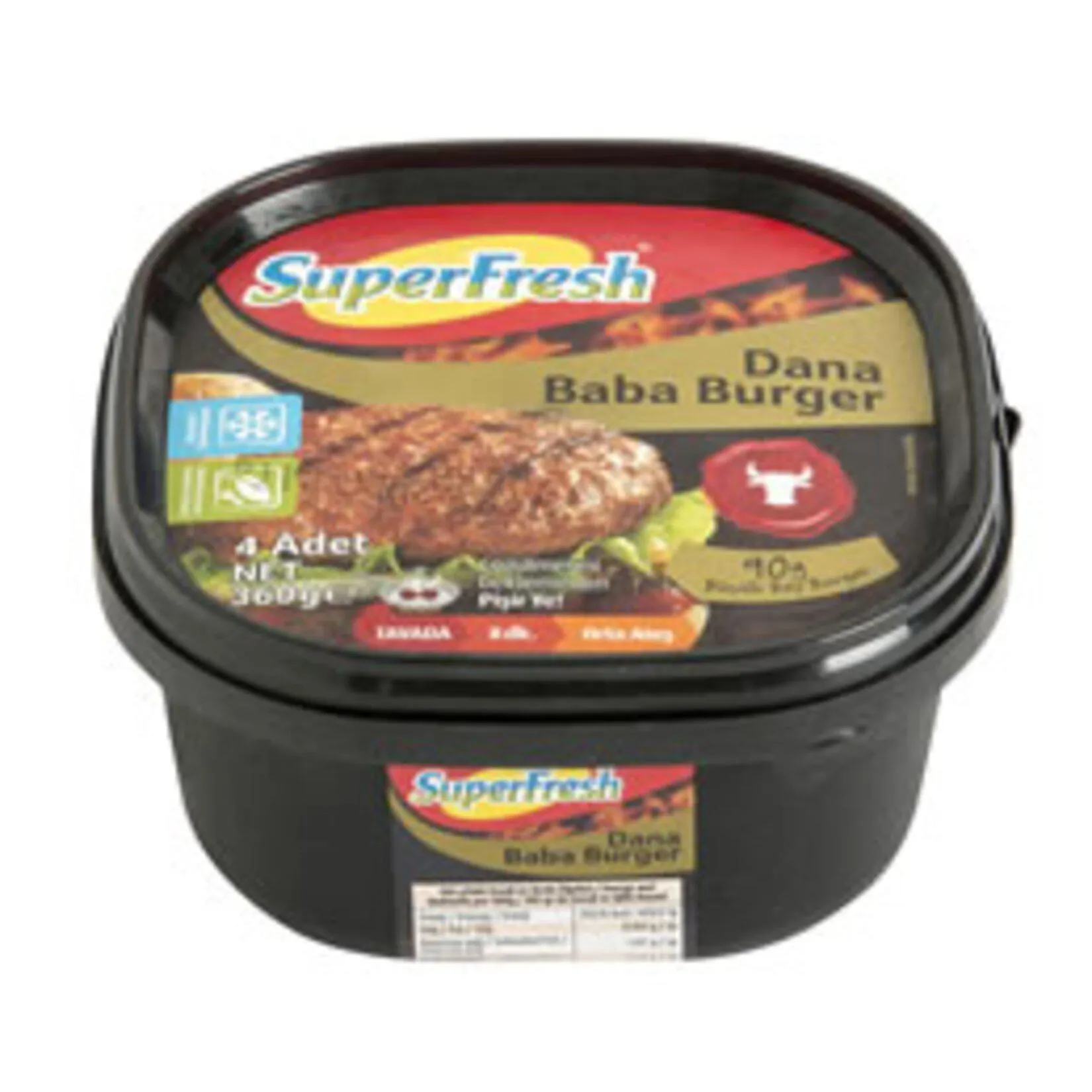 Superfresh Baba Burger 360 G