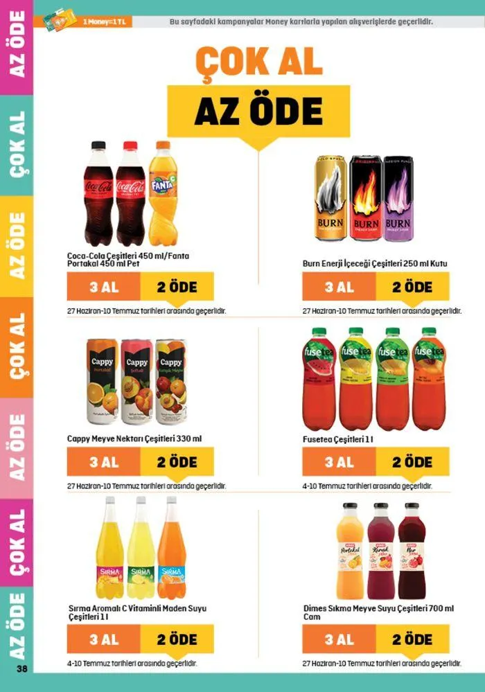 Katalog Migros katalog 27 Haziran - 11 Temmuz 2024 - aktüel Sayfa 38