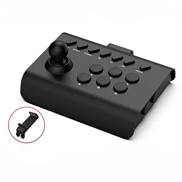 BSP-Y01 Switch/PS3/PS4/PC/Android/iOS MF/TV Siyah Retro Joystick Oyun Konsolu