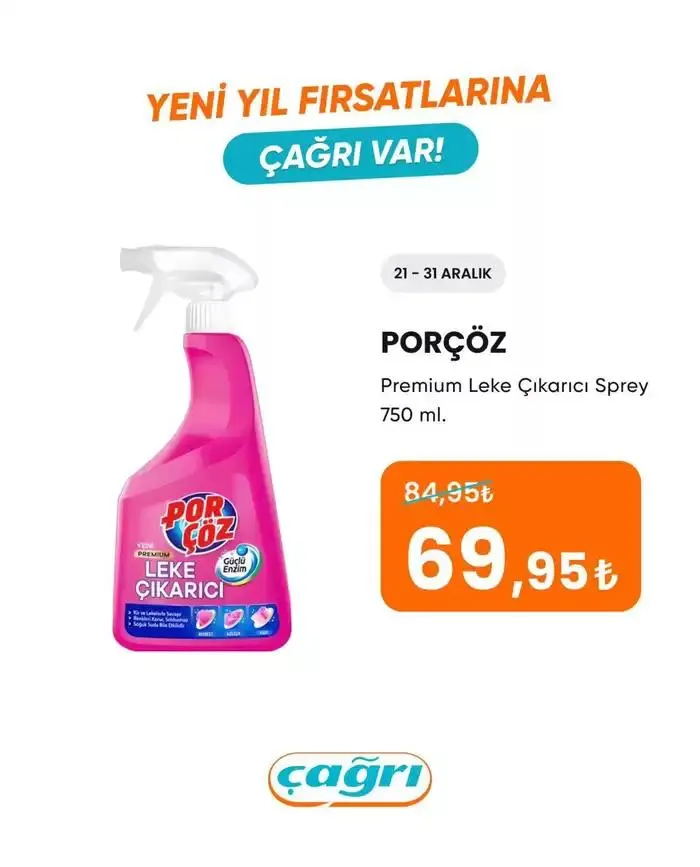 Katalog Çağrı Market katalog 23 Aralık - 6 Ocak 2025 - aktüel Sayfa 6