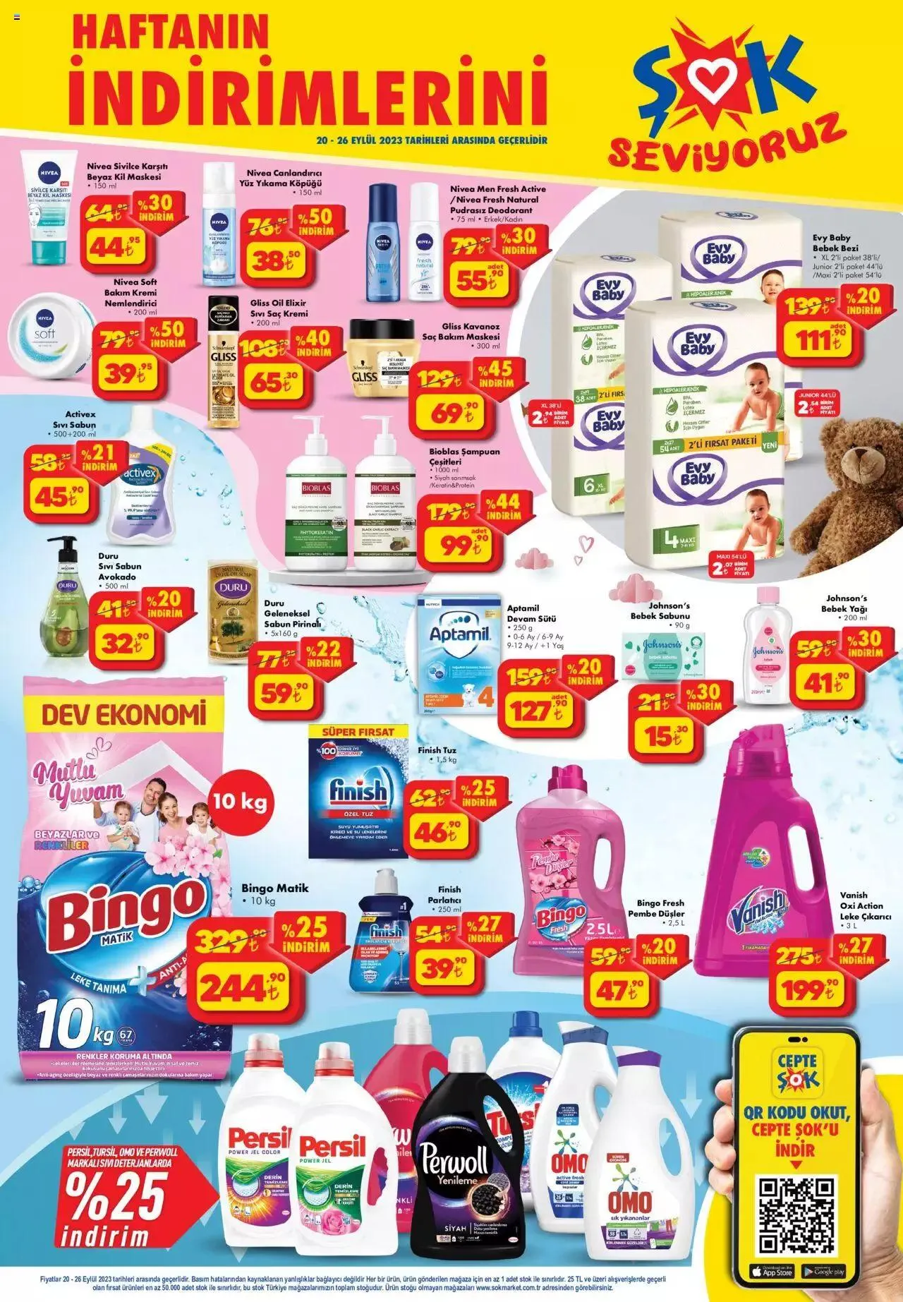 Katalog Şok Market Katalog 20 Eylül - 26 Eylül 2023 - aktüel Sayfa 2