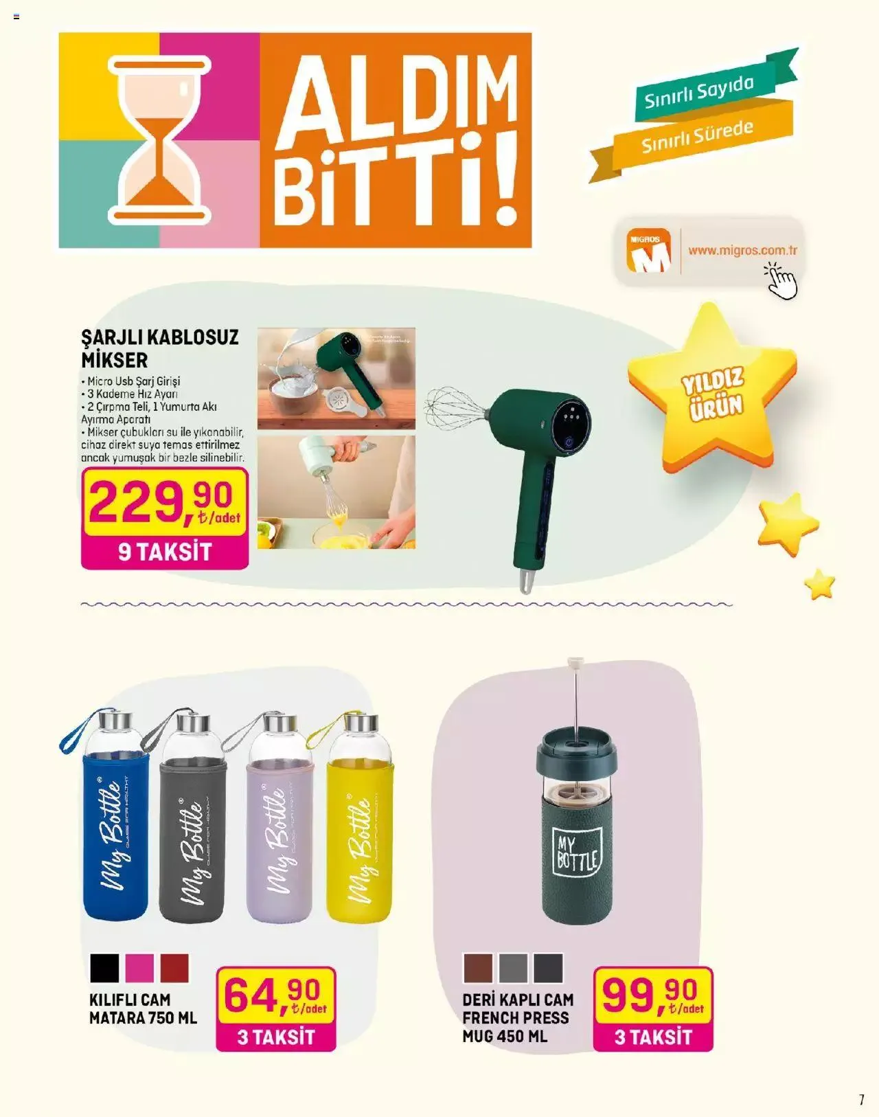 Katalog Migros Katalog - Migroskop Jet Dijital 28 Eylül - 11 Ekim 2023 - aktüel Sayfa 7