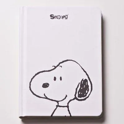 Snoopy Kafa Ciltli Sert Kapak Defter