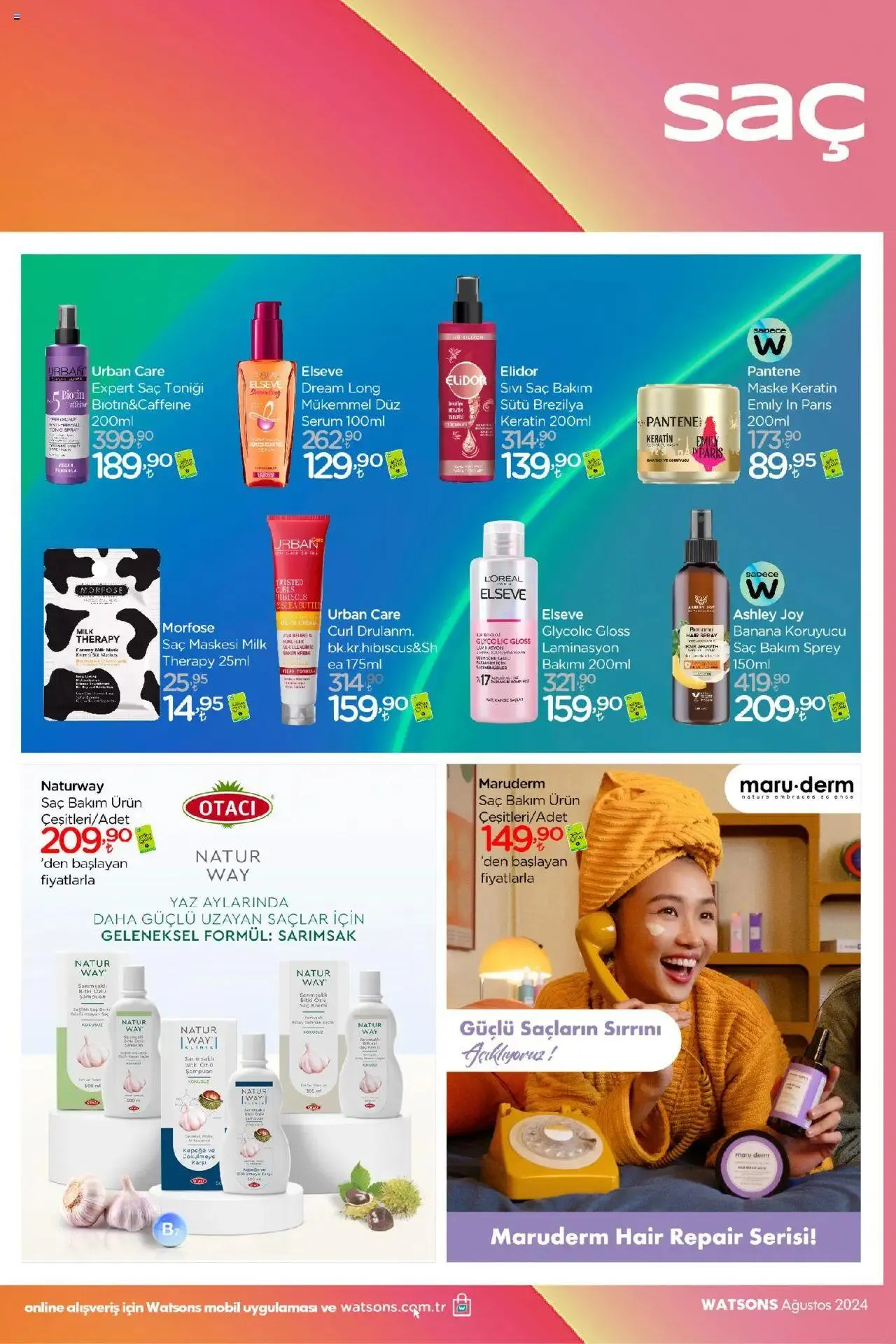 Katalog Watsons Katalog 8/2024 1 Ağustos - 1 Eylül 2024 - aktüel Sayfa 33