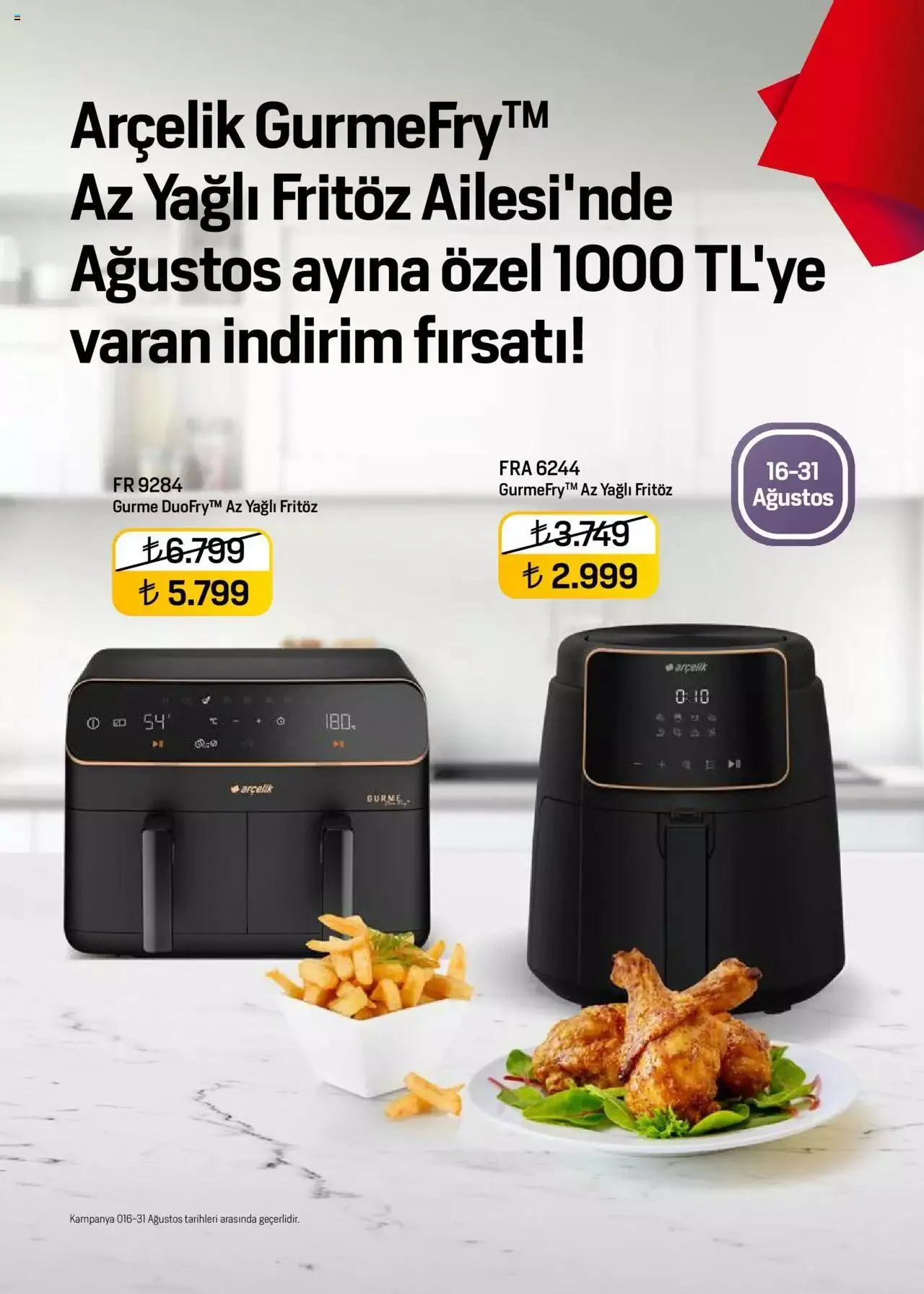 Katalog Arçelik Katalog 16 Ağustos - 31 Ağustos 2023 - aktüel Sayfa 72