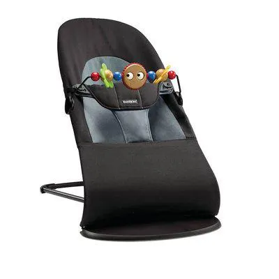 BabyBjörn Balance Ana Kucağı & Oyuncak Soft Gri-Siyah