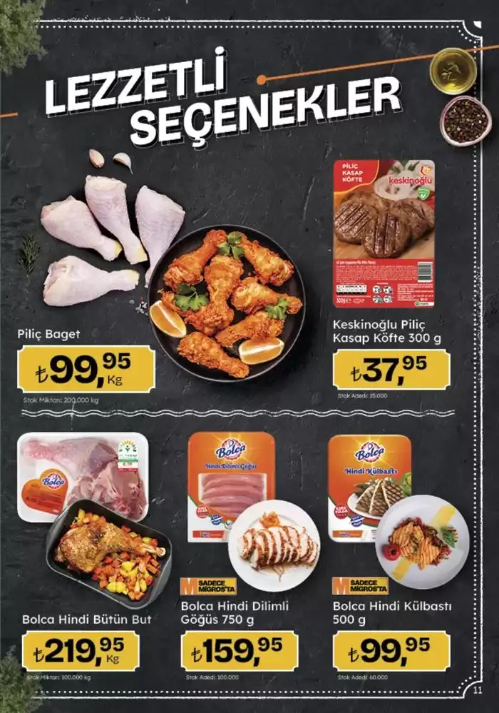 Katalog Migros katalog 25 Ekim - 8 Kasım 2024 - aktüel Sayfa 11