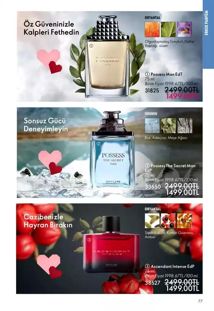 Katalog Oriflame katalog 1 Şubat - 15 Şubat 2025 - aktüel Sayfa 77