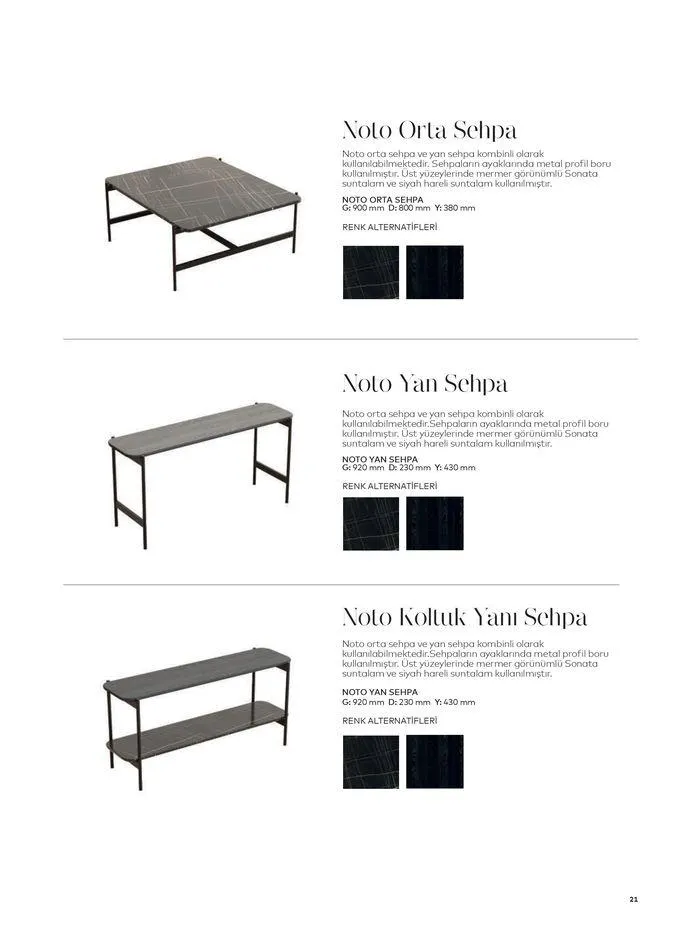Katalog SEHPA VE PUFLAR KATALOĞU 23 Ocak - 31 Aralık 2024 - aktüel Sayfa 21