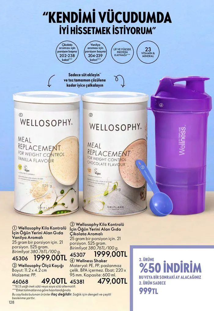 Katalog Oriflame katalog 1 Ağustos - 15 Ağustos 2024 - aktüel Sayfa 128