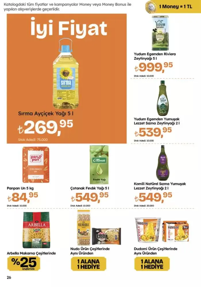 Katalog Migros katalog 25 Ekim - 8 Kasım 2024 - aktüel Sayfa 26