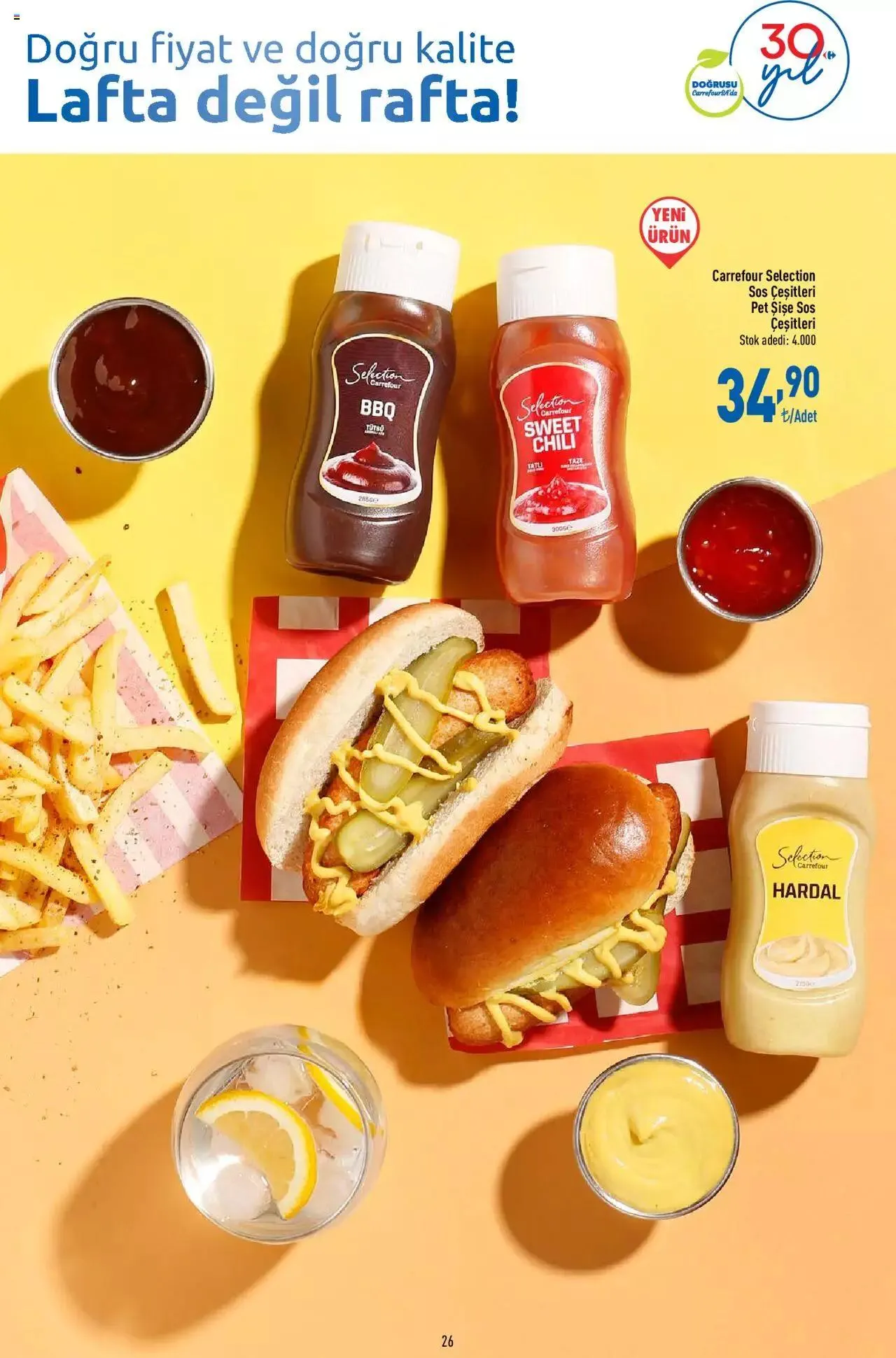 Katalog CarrefourSA Katalog 21 Eylül - 27 Eylül 2023 - aktüel Sayfa 26