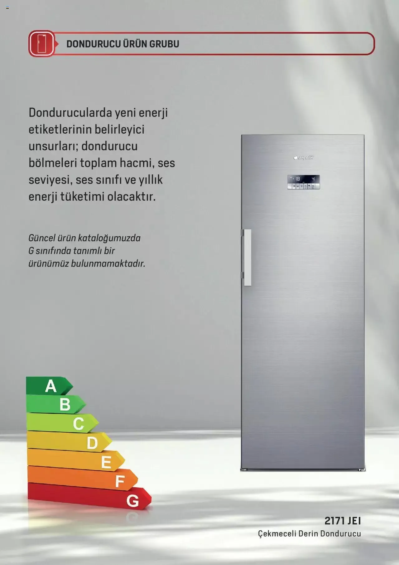 Katalog Arçelik Katalog - Enerji Sınıflandırmaları 11 Temmuz - 31 Aralık 2023 - aktüel Sayfa 6