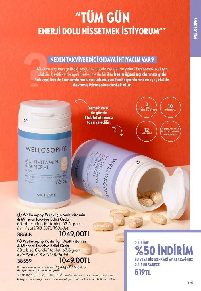 Katalog Oriflame katalog 1 Ağustos - 15 Ağustos 2024 - aktüel Sayfa 125
