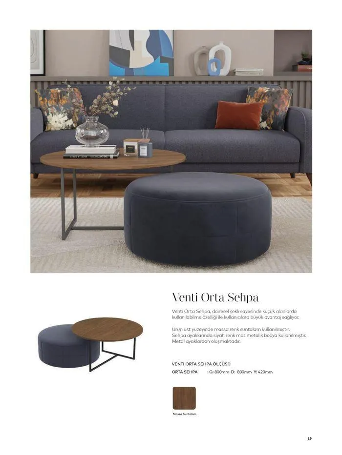 Katalog SEHPA VE PUFLAR KATALOĞU 23 Ocak - 31 Aralık 2024 - aktüel Sayfa 19