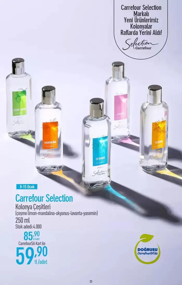 Katalog Kataloglar CarrefourSA 3 Ocak - 15 Ocak 2025 - aktüel Sayfa 23