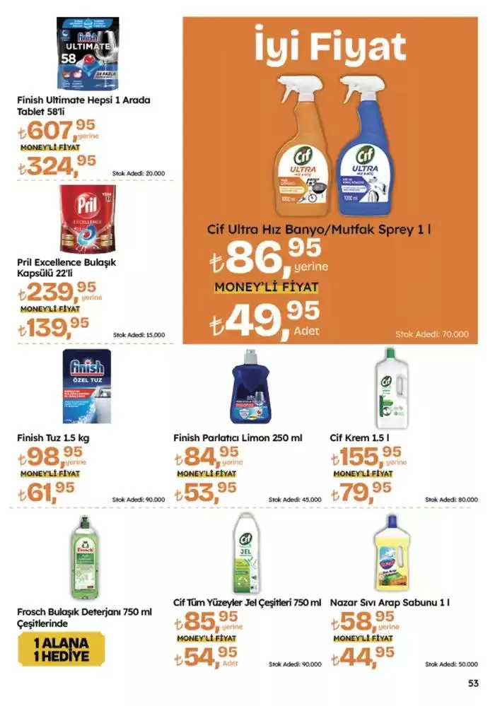 Katalog Şimdi fırsatlarımızla tasarruf edin 21 Kasım - 4 Aralık 2024 - aktüel Sayfa 53