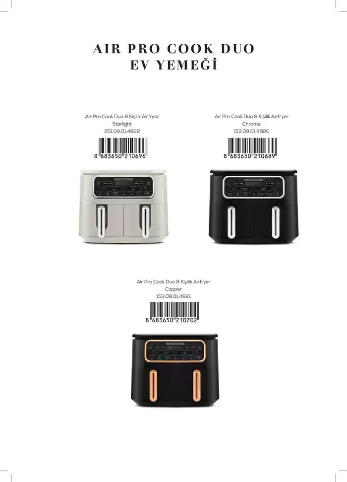 Katalog Küçük Ev Aletleri İlkbahar 30 Ekim - 31 Aralık 2024 - aktüel Sayfa 10