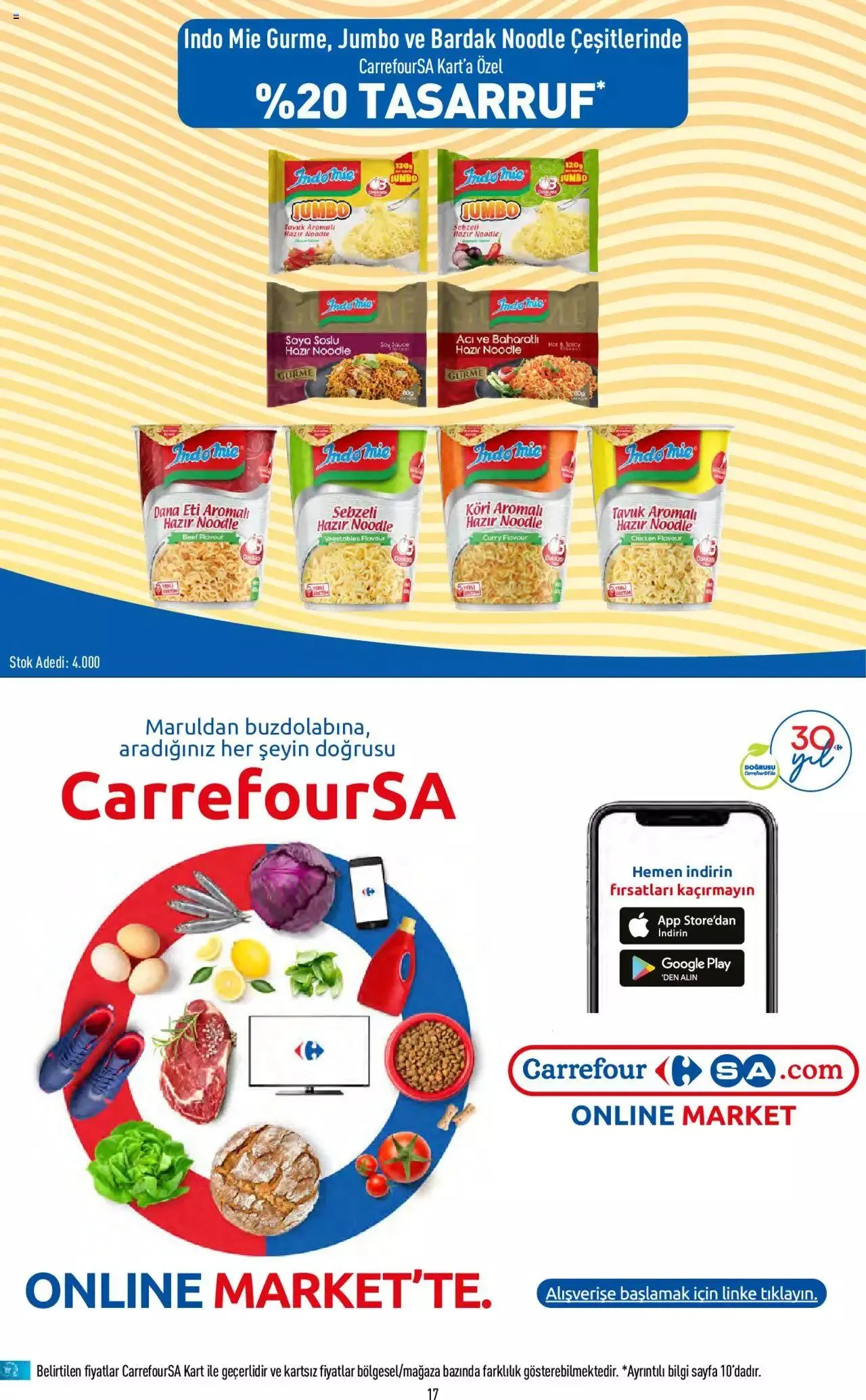 Katalog CarrefourSA Katalog 21 Eylül - 27 Eylül 2023 - aktüel Sayfa 17