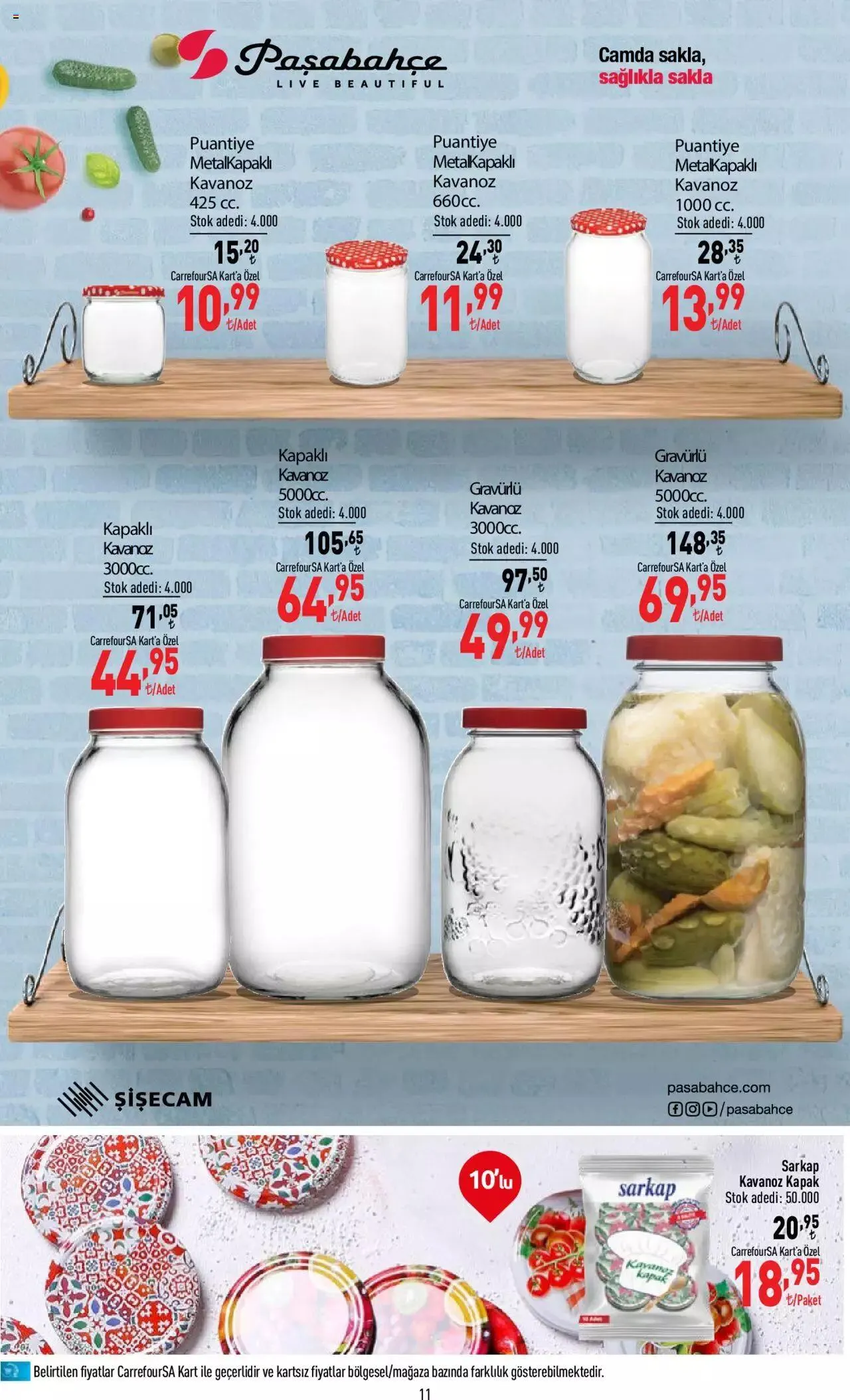 Katalog CarrefourSA Katalog 14 Eylül - 20 Eylül 2023 - aktüel Sayfa 11