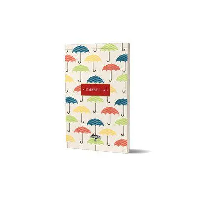 Denden Umbrella Küçük 11 x 15 80 Yaprak Soft Çizgisiz Bloknot