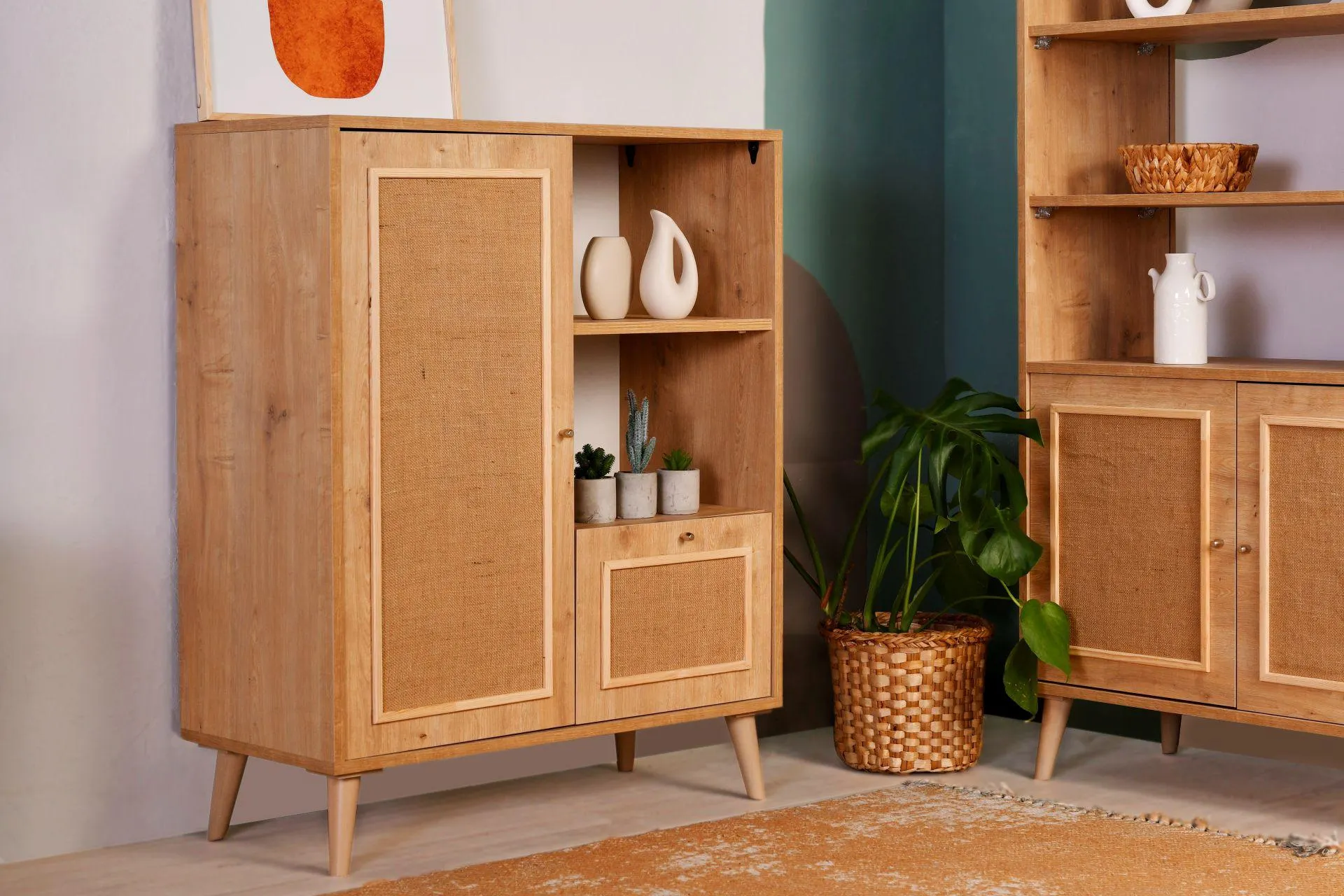 CALVİN ÇOK AMAÇLI DOLAP, JÜT (VW2-132)