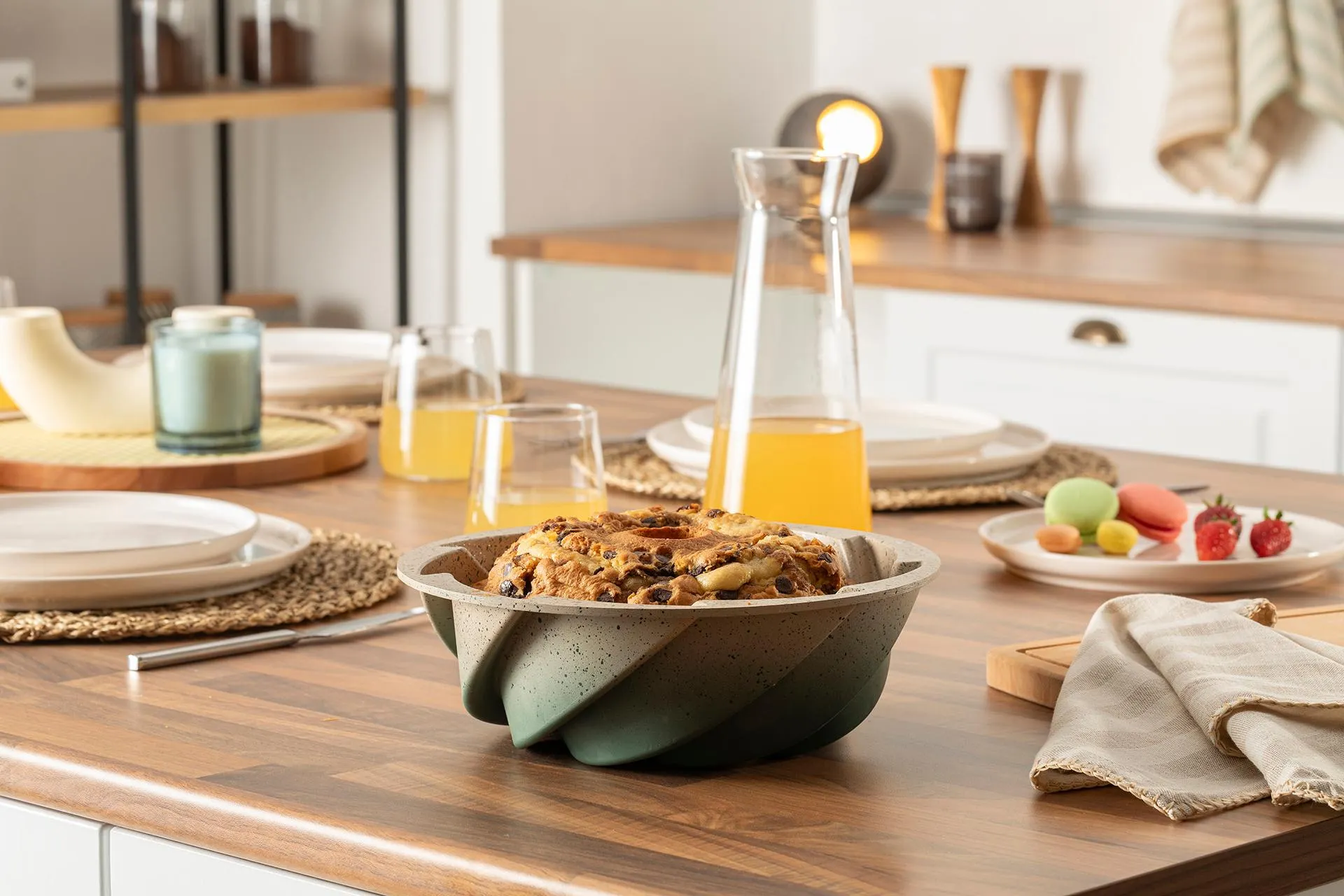 Kitchen Essentials Rose Döküm Kek Kalıbı