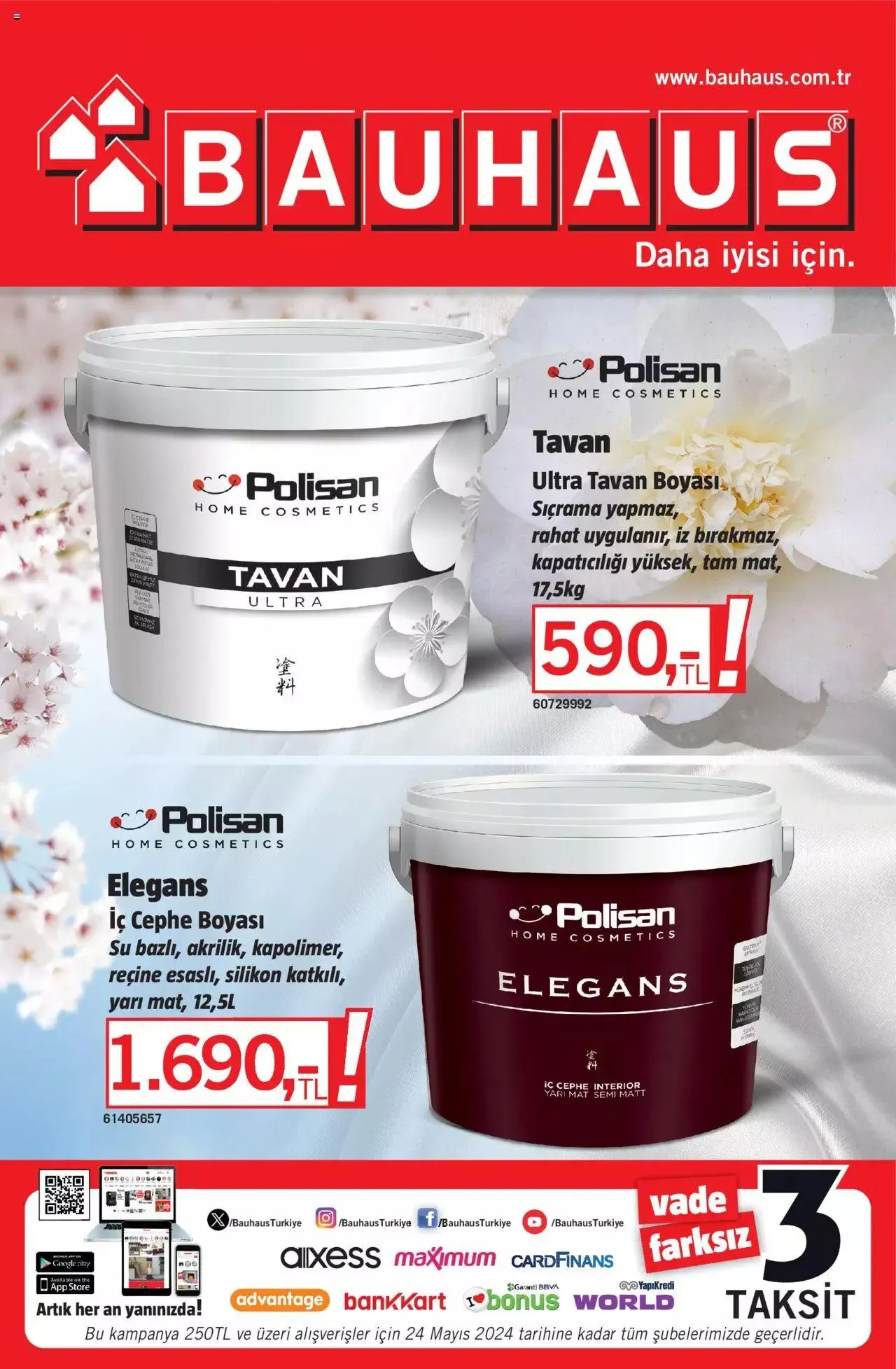 Katalog Bauhaus Katalog 29 Nisan - 31 Aralık 2024 - aktüel Sayfa 1